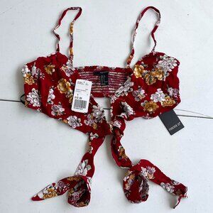 Red Crop top- Forever 21